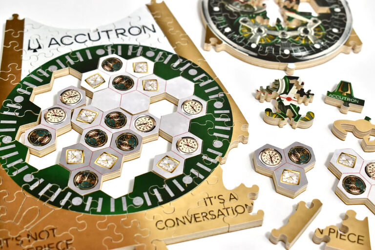 ACCUTRON HIGHLIGHTS SPACEVIEW DESIGN WITH LIMITED STAVE PUZZLES