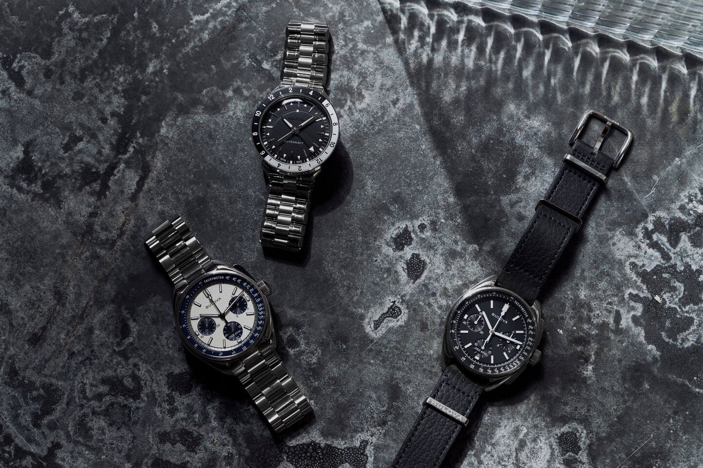 Bulova space theme watches